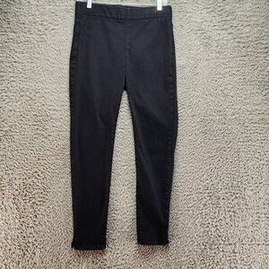 NYDJ Jeans Womens Medium Black Slim Fit Stretch Jeggings Cotton Blend